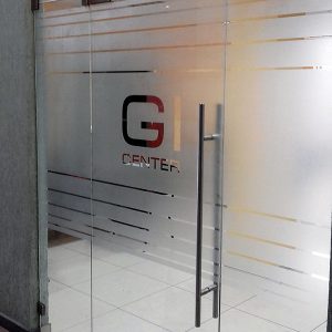 GI центр - оклеено FROST + ручная + плоттерная резка